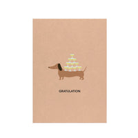 Dachshund Congratulations | Postcard